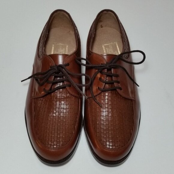 Stuart McGuire Mens Oxford Dress Shoes brown 6 EEE main image 2